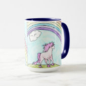 Unicorn Coffee Tasse (VorderseiteRechts)