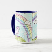 Unicorn Coffee Tasse (Vorderseite Links)