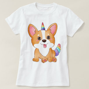 Unicorn Corgi T - Shirt
