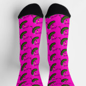 Unicorn Courgette Novelty Socks Socken (Oben)