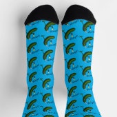 Unicorn Courgette Novelty Socks Socken (Oben)