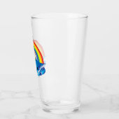 Unicorn Crab unter dem Regenbogen Glas (Links)