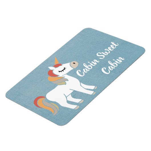 Unicorn Cruise Ship Kabine Stateroom Door Magnet (Linke Seite)