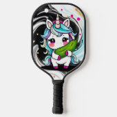 Unicorn Customizable Pickleball  Schläger (Rückseite)