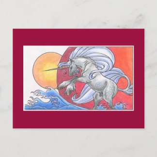 Unicorn Cycle - Sommer ©1999 Postkarte