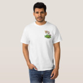 Unicorn Dabbing Leprechaun T-Shirt (Vorne ganz)