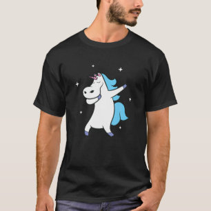 Unicorn Dabbing Niedlich Einhorn Liebe Einhorn T-Shirt