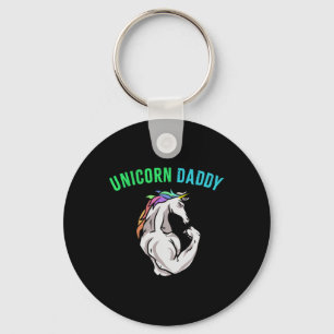 Unicorn Daddy - Funny Magical Fitness Bodybuilder Schlüsselanhänger