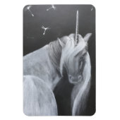 Unicorn & Dandelion flexible magnet (Vertikal)