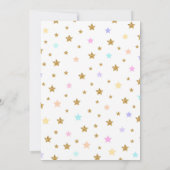 Unicorn Dankeschön-Karte, Geburtstag Dankeschön-Ka Einladung (Rückseite)