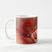 Unicorn der Mohnblumen-Tasse Kaffeetasse (Links)