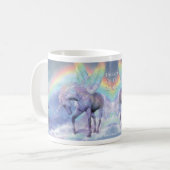 Unicorn der Regenbogen-Tasse Tasse (Vorderseite Links)