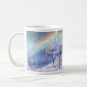 Unicorn der Regenbogen-Tasse Tasse (Links)