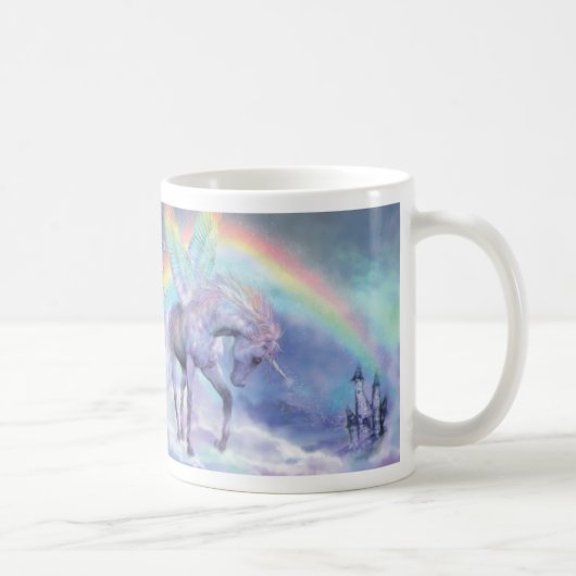 Unicorn der Regenbogen-Tasse Tasse (Rechts)