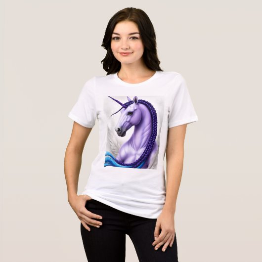 UNICORN DESIGN T - SHIRT (Vorderseite voll)