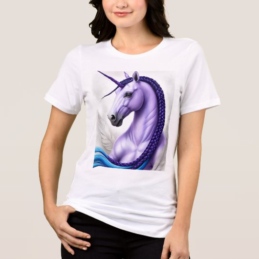 UNICORN DESIGN T - SHIRT (Vorderseite)
