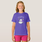 Unicorn Design T - Shirt Tee Shirt (Vorne ganz)