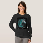 Unicorn Design – Women's Long Sleeve T-Shirt (Vorne ganz)
