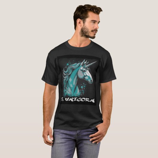 Unicorn Design – Your Choice for a T-Shirt (Vorne ganz)