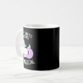 Unicorn Diabetes Warrior Gift  Kaffeetasse (Vorderseite Links)
