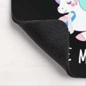 Unicorn Diabetes Warrior Gift  Mousepad (Ecke)