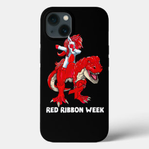 Unicorn Dinosaurier Wir tragen Rot für Red Ribbon Case-Mate iPhone Hülle