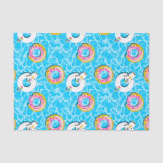 Unicorn & Donut Floaty Seidenpapier