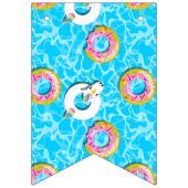 Unicorn & Donut Floaty Wimpelkette (Zweite Fahne)