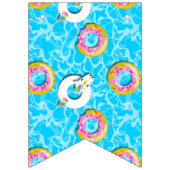 Unicorn & Donut Floaty Wimpelkette (Dritte Fahne)