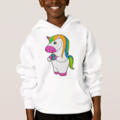 Unicorn Donut Hoodie (Vorderseite)