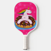 Unicorn Donut Pickleball Schläger (Rückseite)