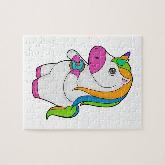 Unicorn Donut Puzzle (Horizontal)