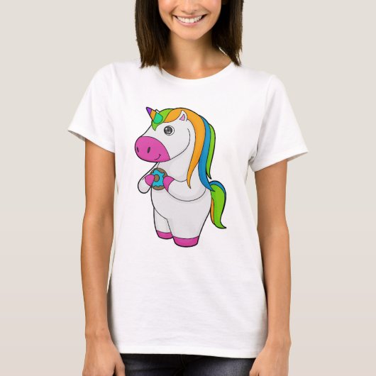 Unicorn Donut T-Shirt (Vorderseite)