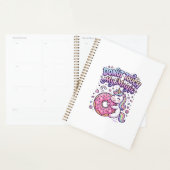 Unicorn Donut Touch My Magic Gift Idea Sticker and Planer (Anzeige)
