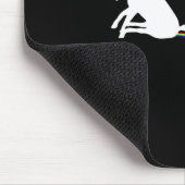Unicorn Dragging Rainbows Funny Adult S Mousepad (Ecke)