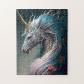 Unicorn Dragon Fantasy Art Puzzle (Vertikal)