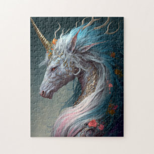 Unicorn Dragon Fantasy Art Puzzle