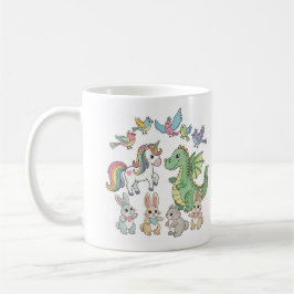 Unicorn & Dragon Kids Mug Kaffeetasse