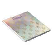 Unicorn Dream Girly Notizblock (angewinkelt)