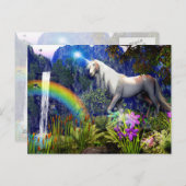 Unicorn Dream Postcard by DreamFlame 5D Postkarte (Vorne/Hinten)