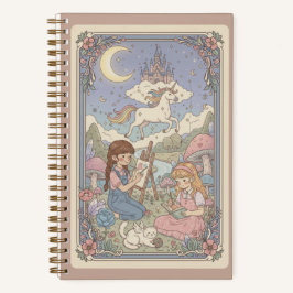 Unicorn Dream & Whimsical Artists Meadow Journal Notizblock