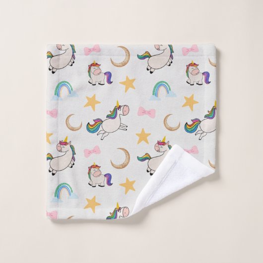 Unicorn Dreams Bath Towel Set (v.1) (Waschlappen)