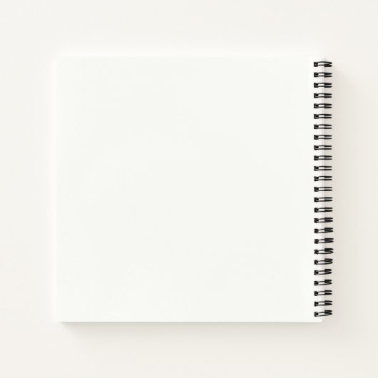 Unicorn Dreams & Flowery Schemes Notizblock (Rückseite)