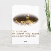 Unicorn Dreams Happy Birthday Card Karte (Rückseite)