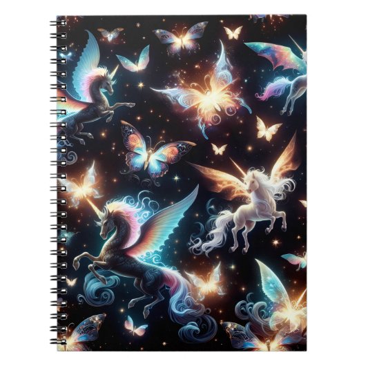 Unicorn Dreams Notizblock (Vorderseite)