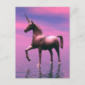 Unicorn Dreams Postkarte (Vorderseite)