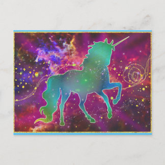 Unicorn Dreams Postkarte
