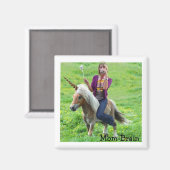 Unicorn Drink Magnet (Vorderseite/Rückseite)