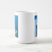 Unicorn durch die See-Tasse Kaffeetasse (Mittel)