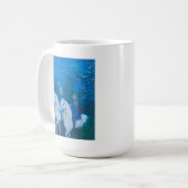 Unicorn durch die See-Tasse Kaffeetasse (Vorderseite Links)